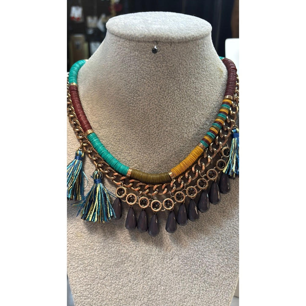 #53. Violeta Statement Boho Statement Necklace